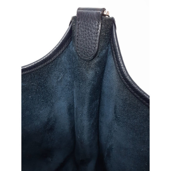 Hermes Evelyn GM 3 Trois Amazon Shoulder Bag Black - Picture 8 of 9